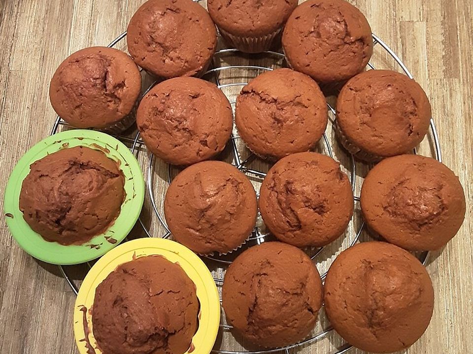 Nougatmuffins von katastrophal| Chefkoch