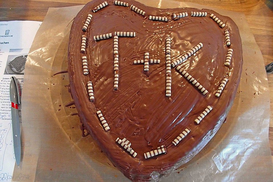 Amaretto-Schokoladenkuchen Amaretto-Schokoladenkuchen