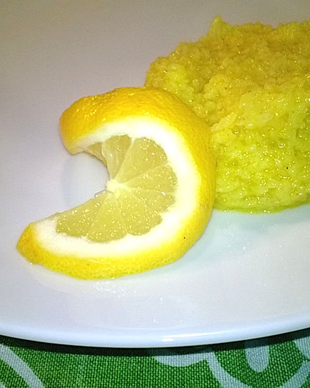 Zitronenreis mal anders gemacht
