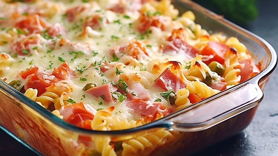 Schneller Nudelauflauf - unwiderstehlich lecker-image