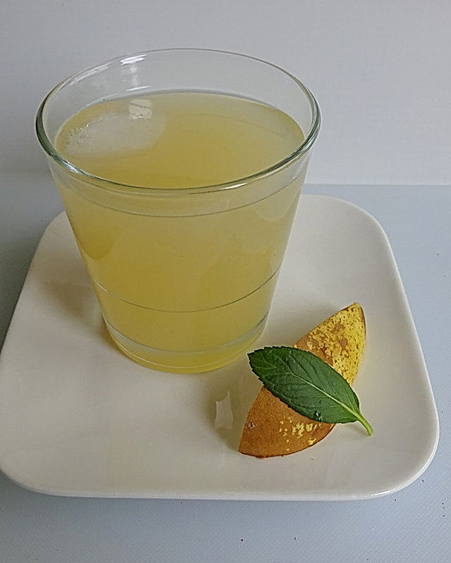 Birnensaft-Cocktail