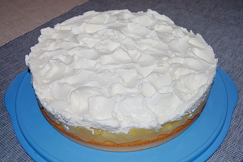 Apfel-Sahne Torte mit Cidre