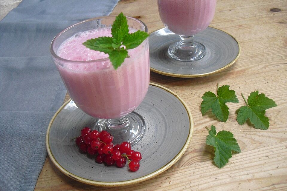 Johannisbeeren-Milchshake