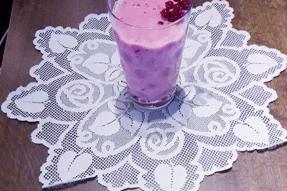 Johannisbeeren-Milchshake