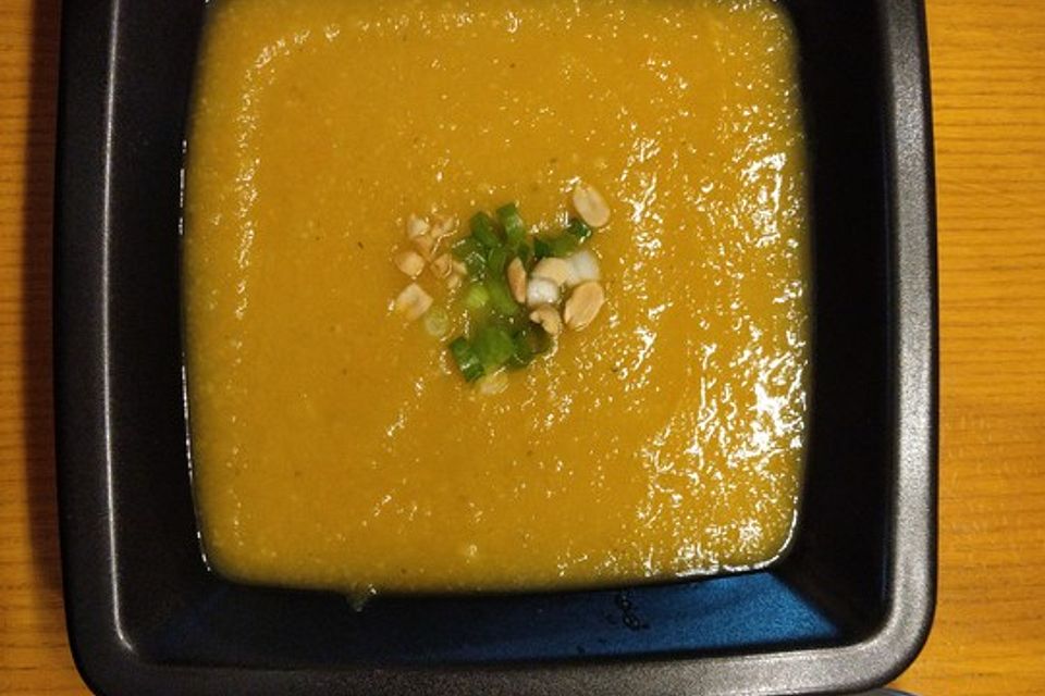 Jamaikanische Kürbissuppe Jamaikanische Kürbissuppe