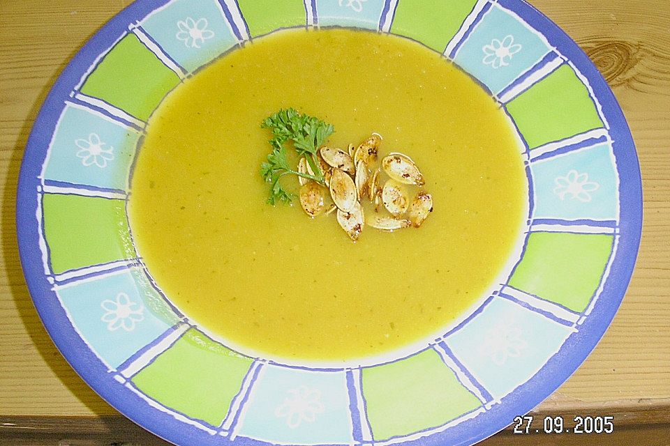Jamaikanische Kürbissuppe Jamaikanische Kürbissuppe