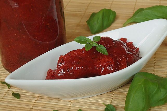 Erdbeermarmelade mit Basilikum von die_solara| Chefkoch
