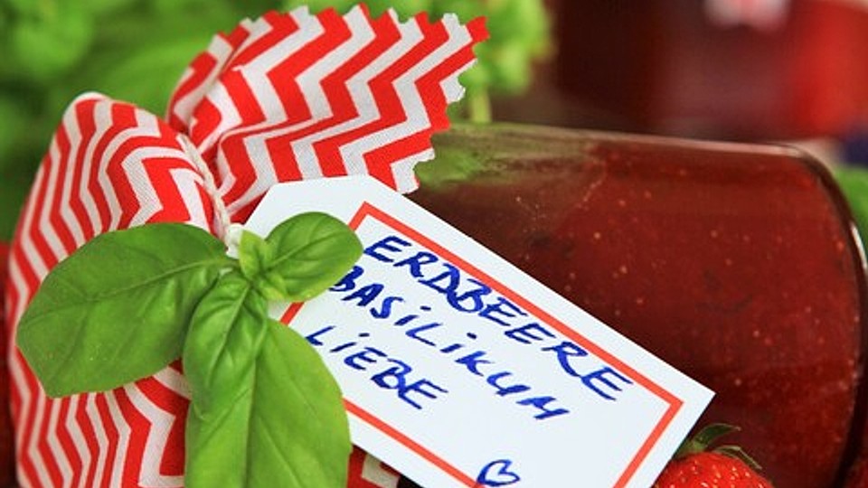 Erdbeermarmelade mit Basilikum von die_solara| Chefkoch