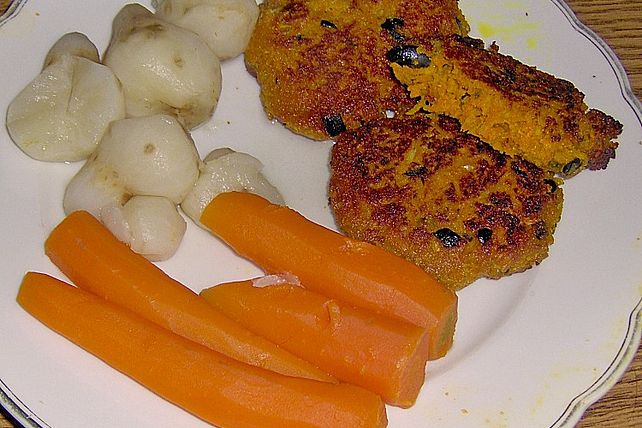 Topinambur-Möhren-Linsen Bratlinge, pikant von Hans60| Chefkoch Topinambur-Möhren-Linsen Bratlinge, pikant von Hans60| Chefkoch