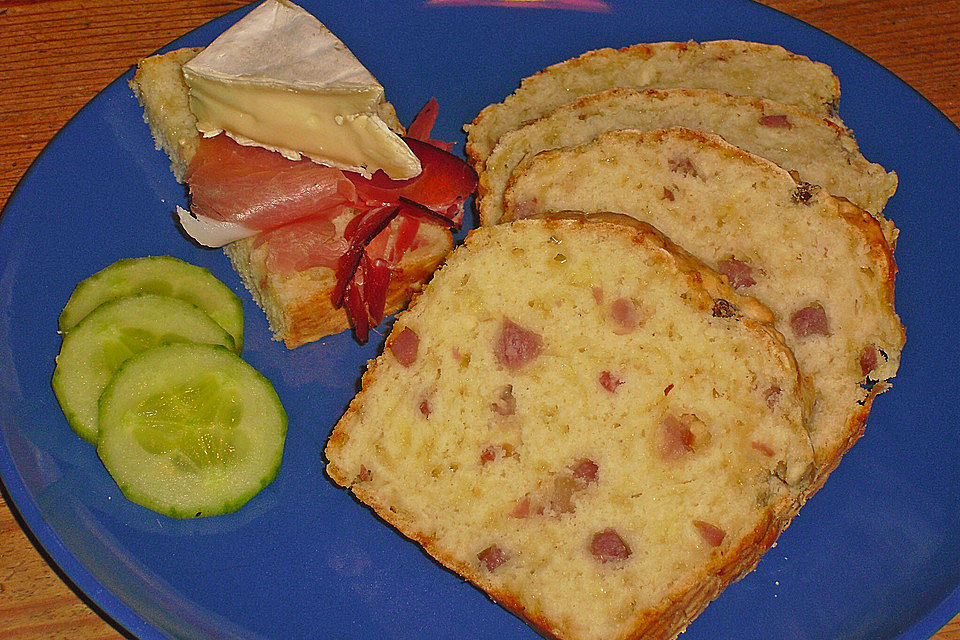 Käse-Schinken-Brot