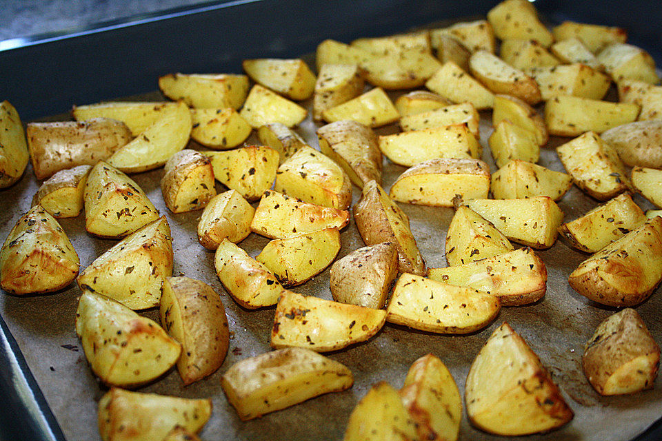 Backofenkartoffeln einfach und lecker