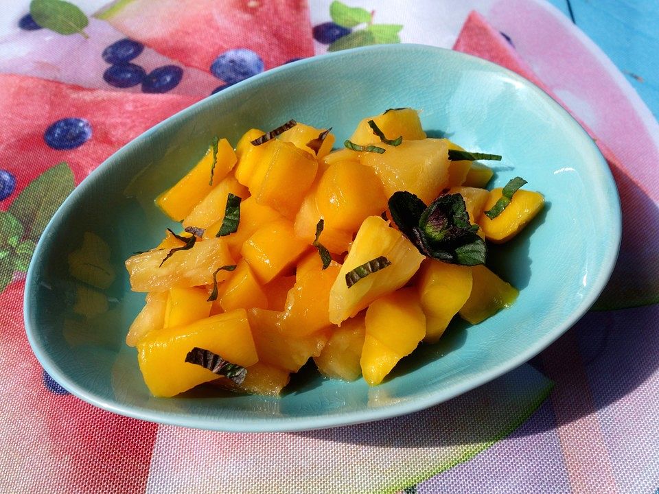 Obstsalat mit Ananas und Mango von Pumpkin-Pie| Chefkoch