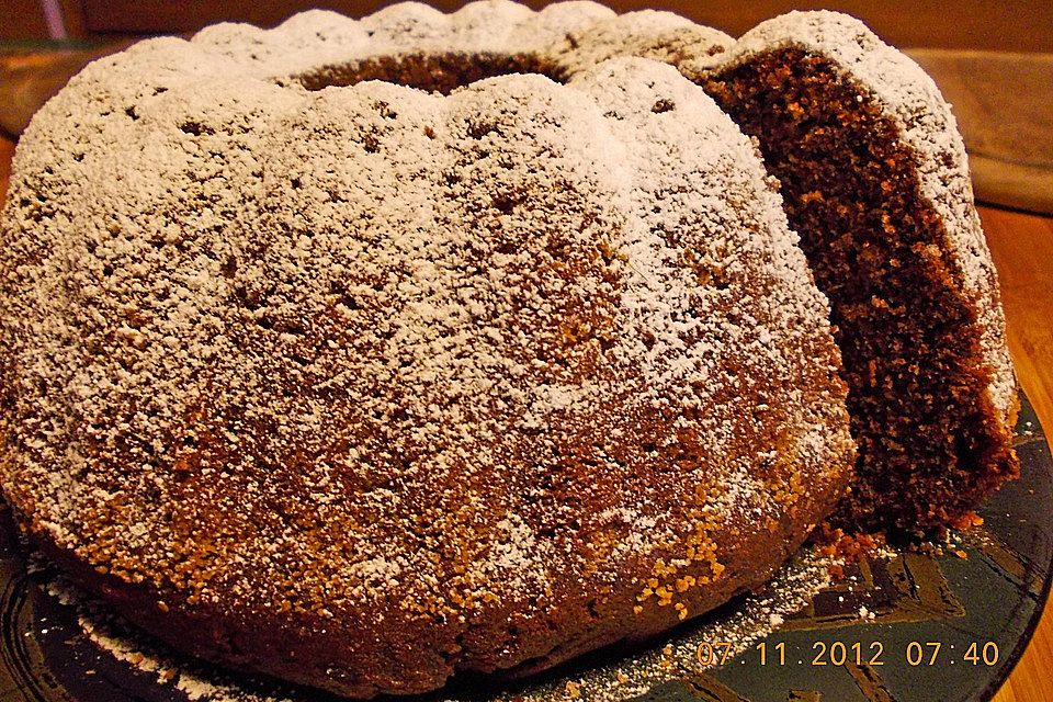 Glühwein-Schokoladen Kuchen