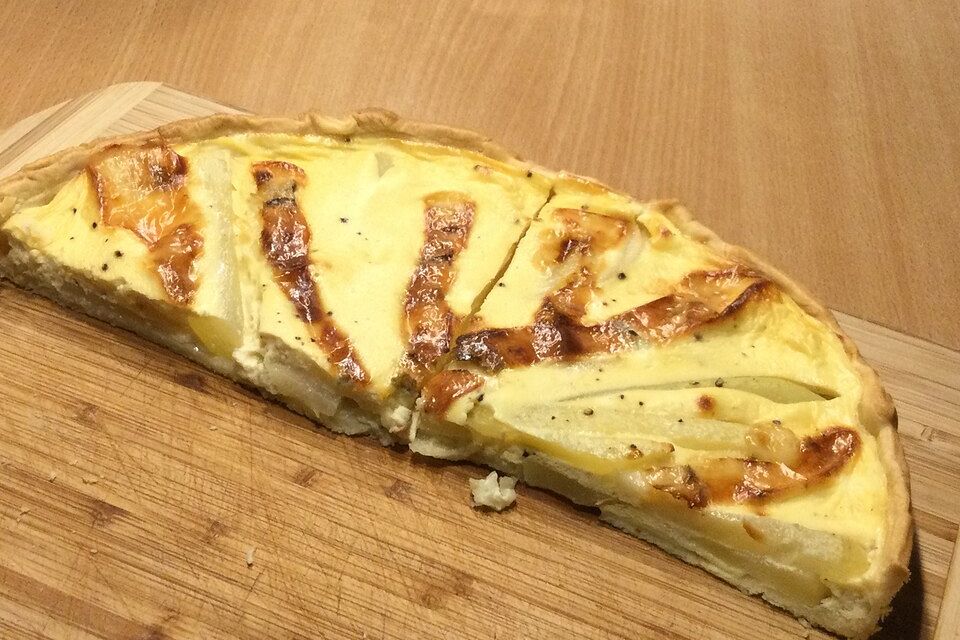 Birnen-Quiche mit Gorgonzola von Sarah