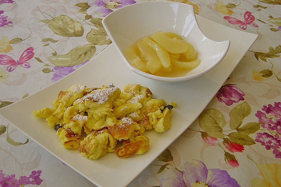 Kaiserschmarrn mit Birnenkompott von Sarah