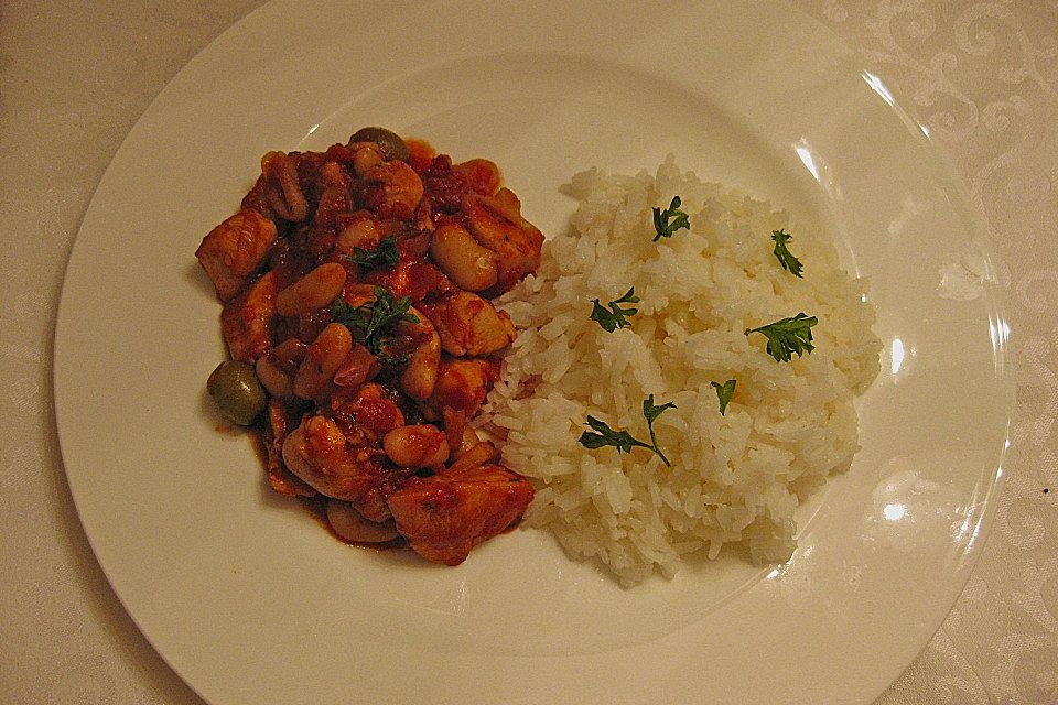 Südfranzösische Hähnchenpfanne à la Gabi