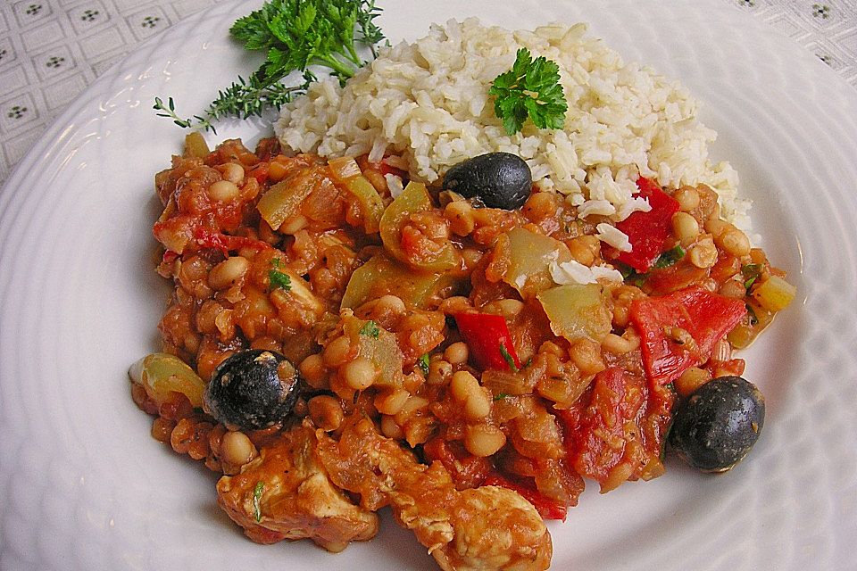 Südfranzösische Hähnchenpfanne à la Gabi