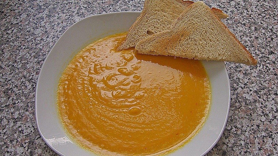 Susskartoffelsuppe Mit Kokos Und Chili Von Krissy82 Chefkoch 