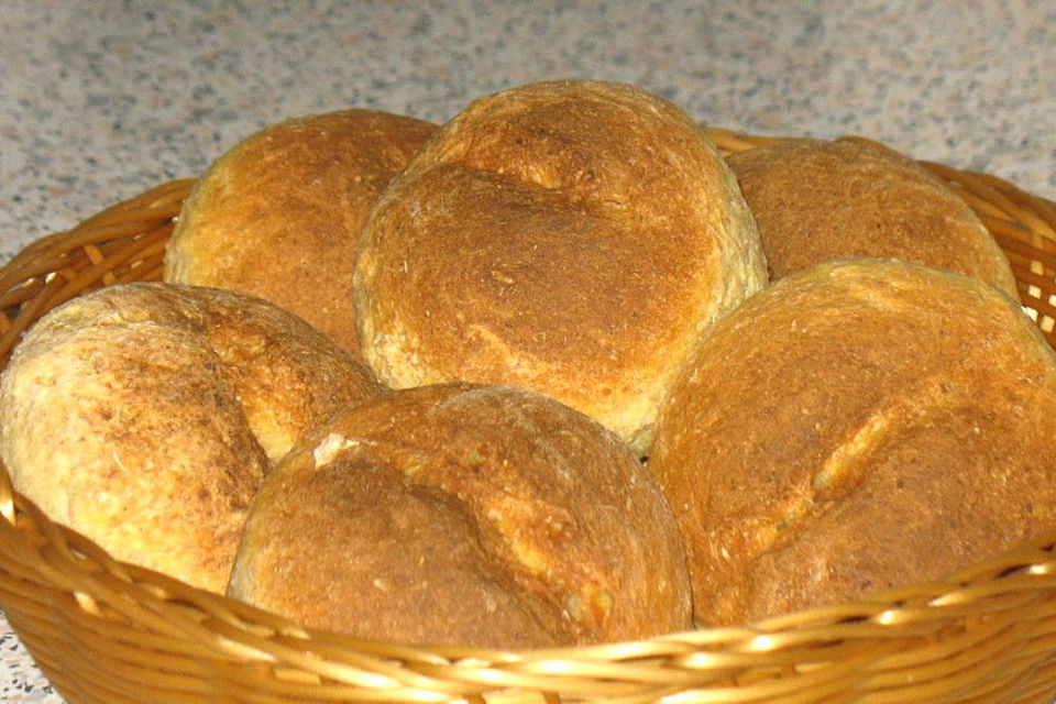 Knusprige Kartoffelbrötchen