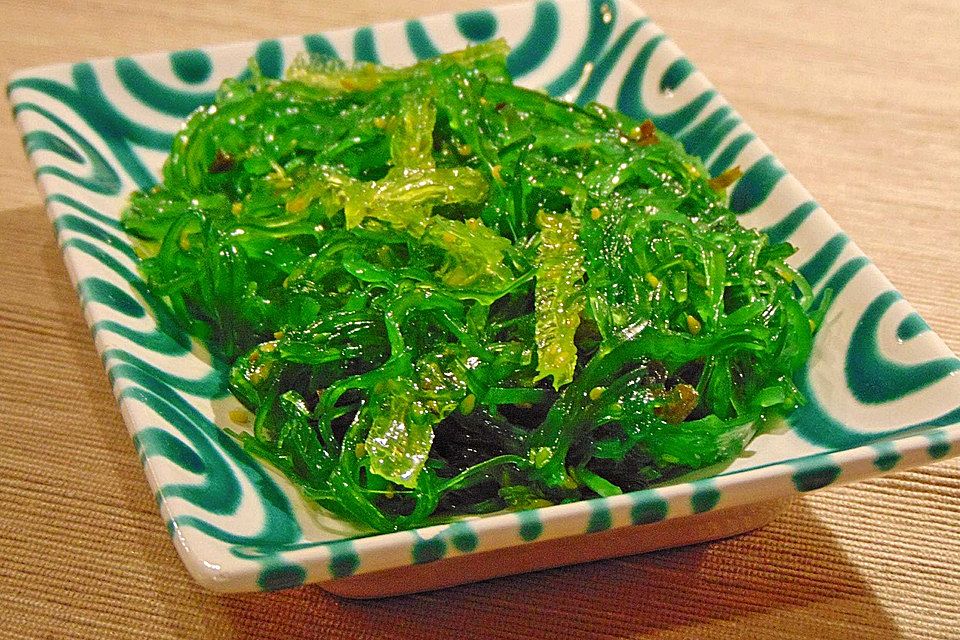 Japanischer Algensalat