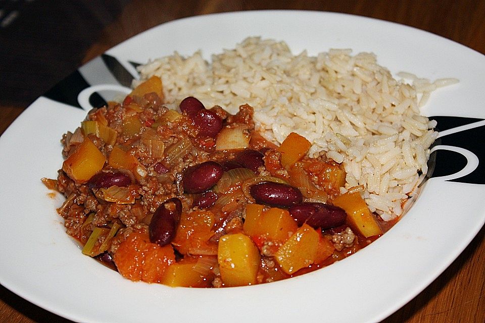 Chili con Kürbis