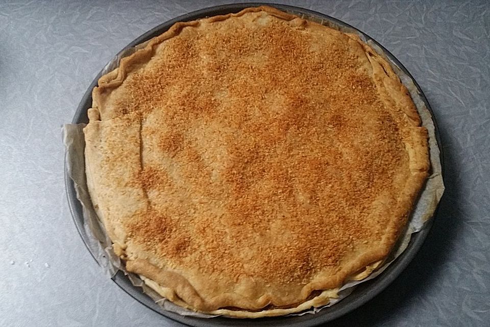 Gedeckter Birnenkuchen mit Kokos von Sarah