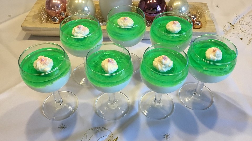 Waldmeister-Quark Dessert von kristalla