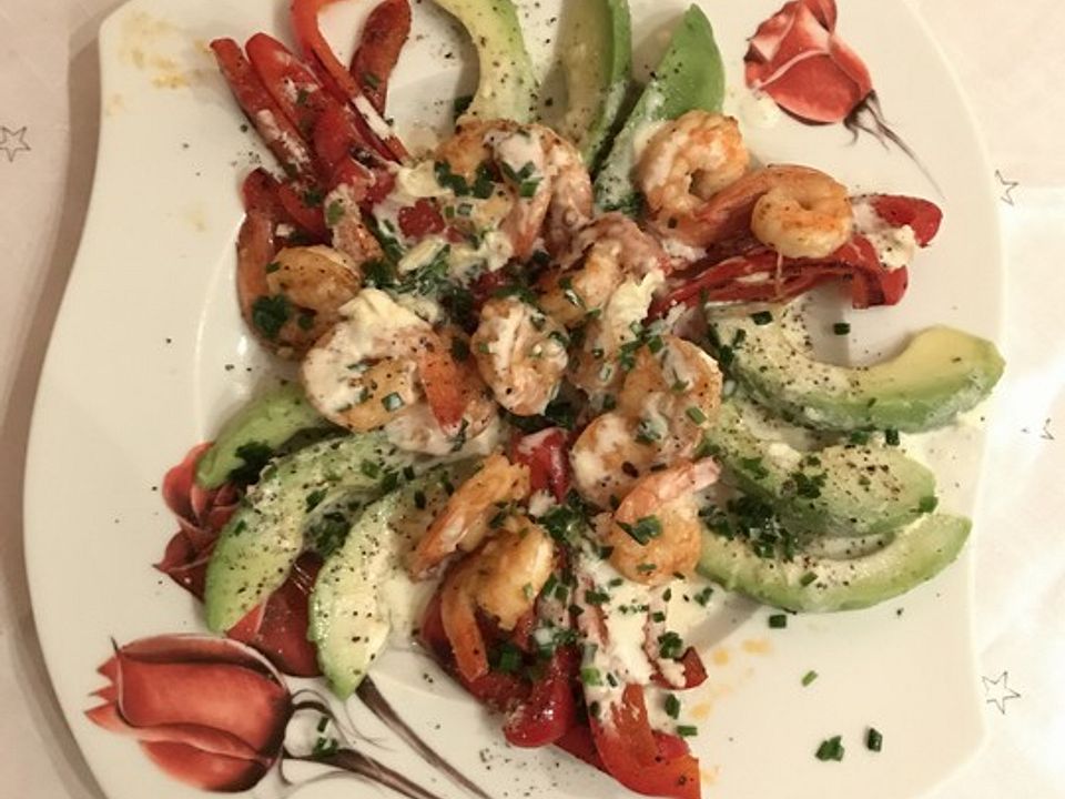 Avocado - Garnelen - Salat von priem| Chefkoch