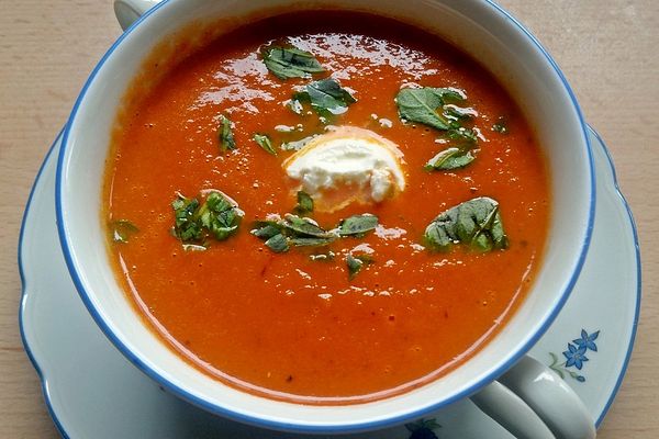 Geröstete Paprika-Tomatensuppe von küchenpaule | Chefkoch