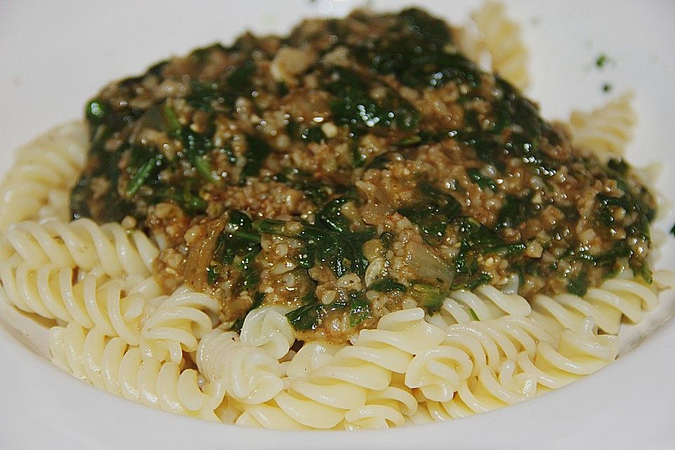 Grüne Körnerbolognese à la Anita