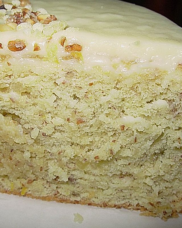 Zitronen-Mandel-Torte