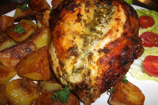 Gebackene Hähnchenbrust von SteffiSven| Chefkoch Gebackene Hähnchenbrust von SteffiSven| Chefkoch