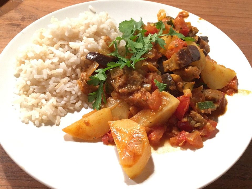 Indisches Kartoffel-Auberginen-Curry von sweetsmartie| Chefkoch