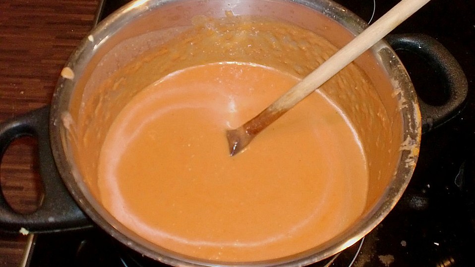 Franzis scharfe indische Tomaten-Kokos-Currysuppe von bmwdeluxe