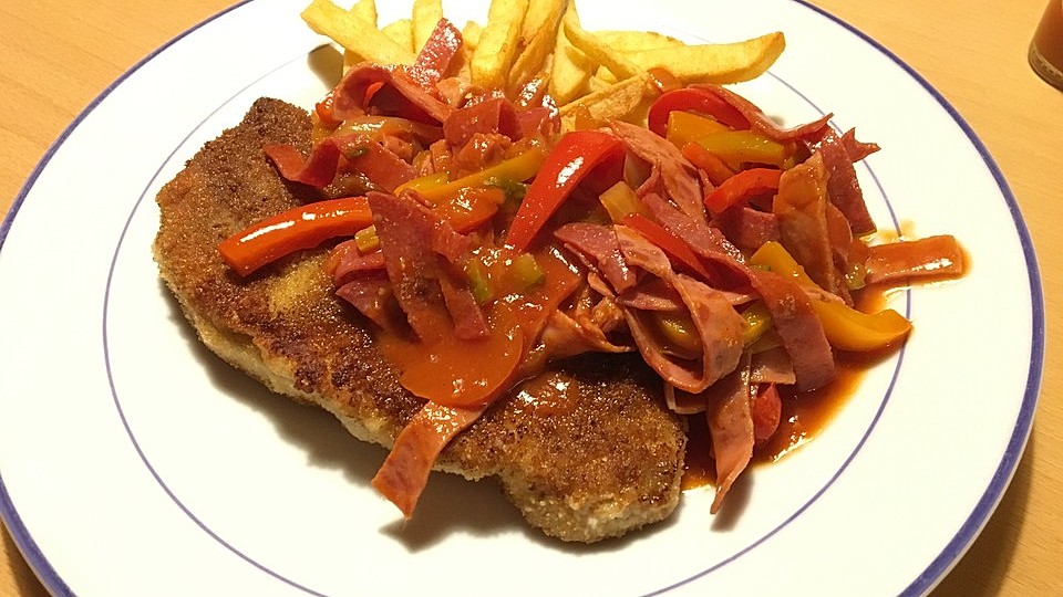 Wurzig Fruchtiges Schweineschnitzel Nach Ddr Rezept Von Maik1401 Chefkoch