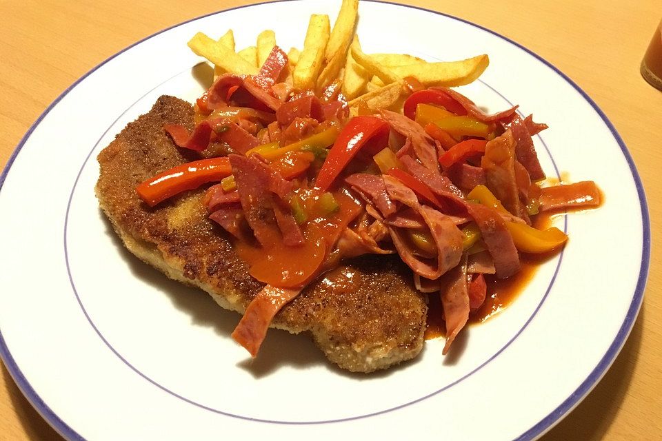 Würzig-fruchtiges Schweineschnitzel nach DDR Rezept