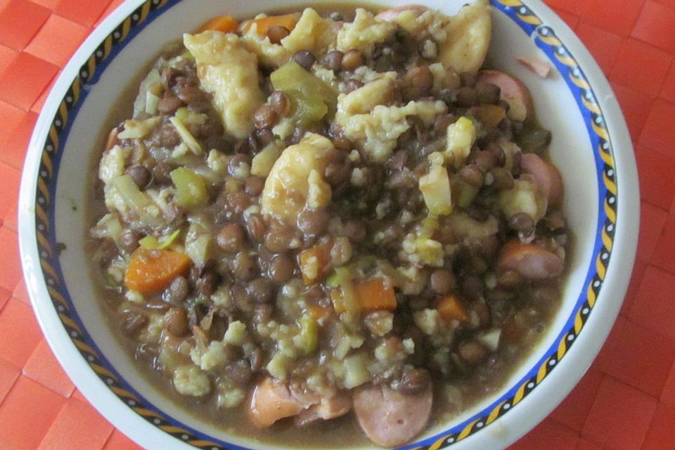 Linsensuppe à la Mama