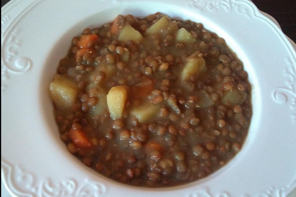 Linsensuppe à la Mama