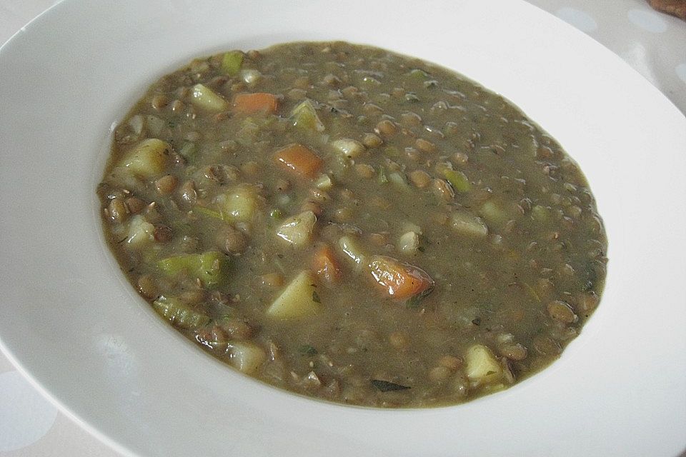 Linsensuppe à la Mama