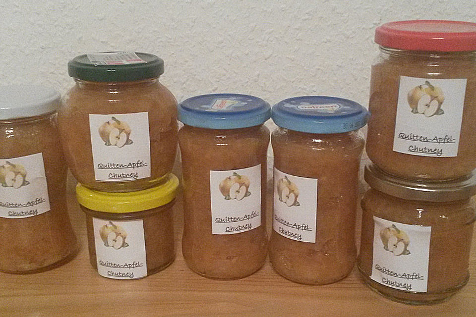 Quitten-Apfel-Chutney