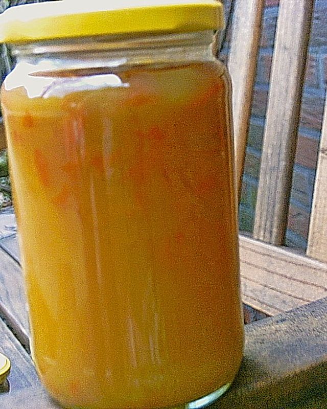 Kumquat-Orangensaft Aufstrich