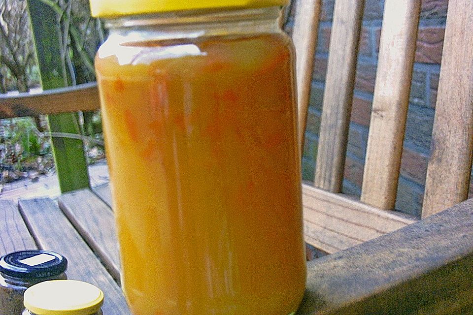 Kumquat-Orangensaft Aufstrich