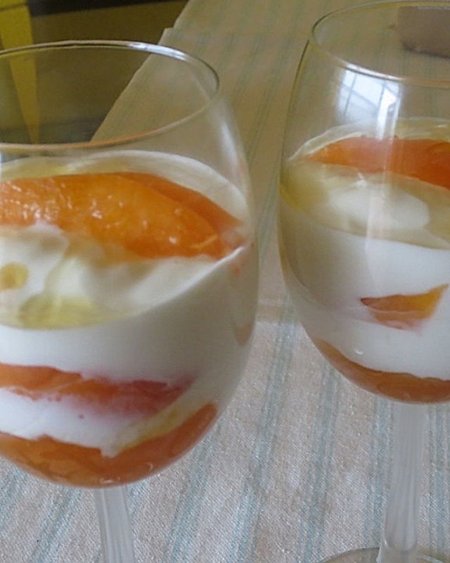 Joghurt-Quarkcreme "Aprikose"