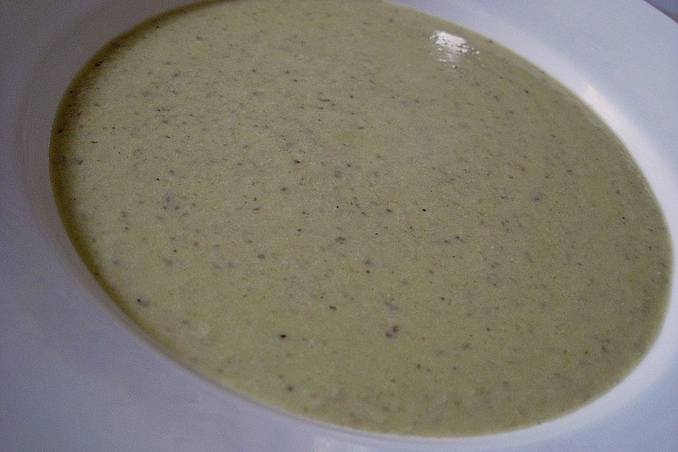 Champignon-Käse-Suppe