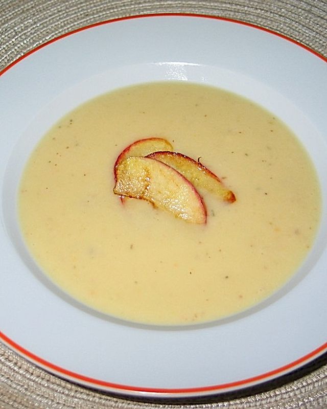 Apfel-Senf-Suppe