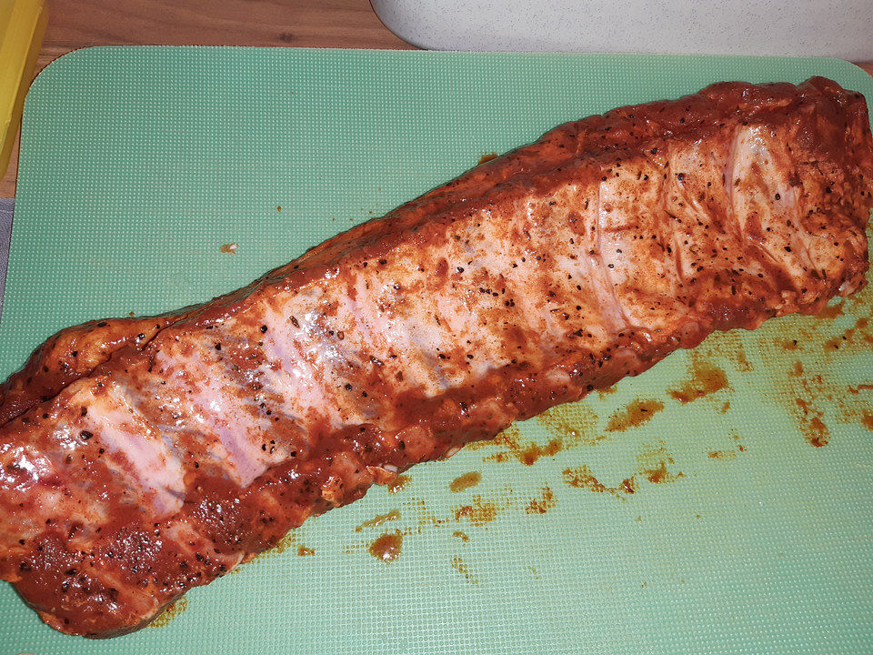 Spareribs mit selbstgemachter BBQ-Sauce von KnusperHahn| Chefkoch