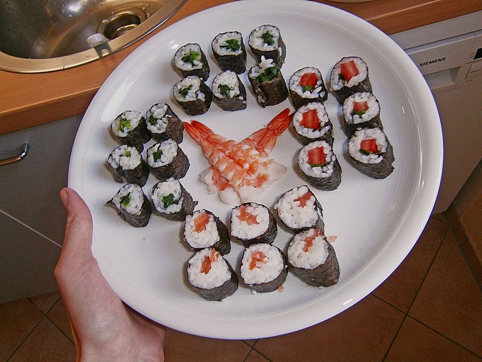 Sushi mit Tomate und Mozzarella| Chefkoch