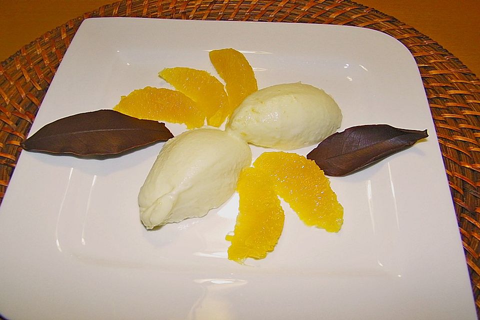 Schokoladen-Orangen Mousse