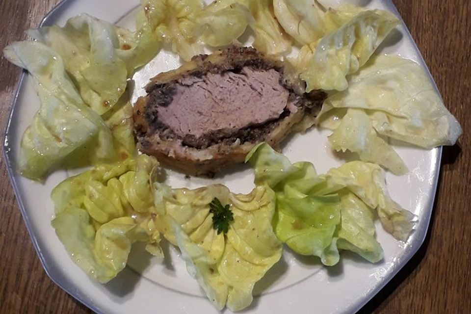 Schweinefilet im Blätterteigmantel