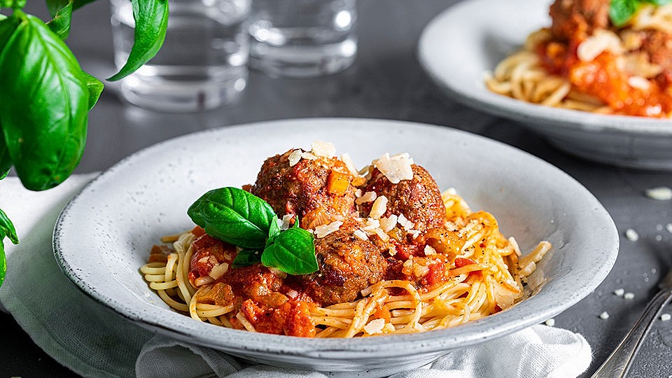 Albertos Spaghetti mit Meatballs von caralb